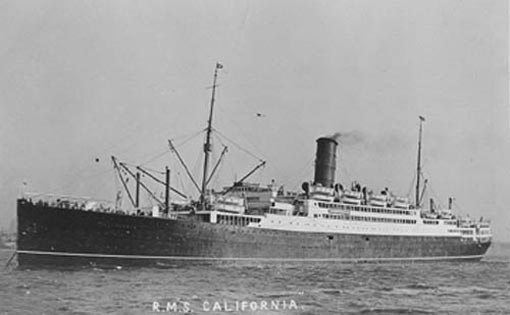 HMS California versus the S.S. Borkum
